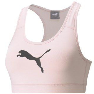 Stanik sportowy Puma Mid Impact 4Keeps Bra różowy 520304 36 Puma
