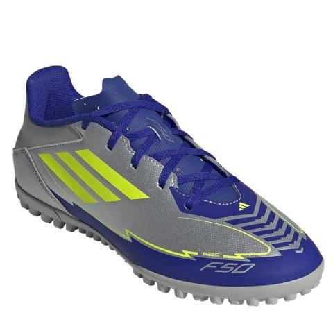 Buty adidas F50 MESSI Club TF IH0917 srebrny 45 1/3 Adidas