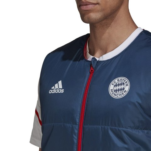 Bezrękawnik adidas Bayern PAD VEST HG1132 granatowy L Adidas