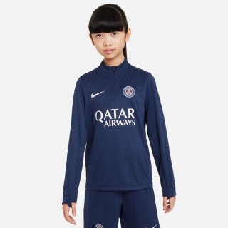 Bluza Nike PSG DF Academy Pro Drill Top Jr FQ0029-411 S (128-137) granatowy Nike