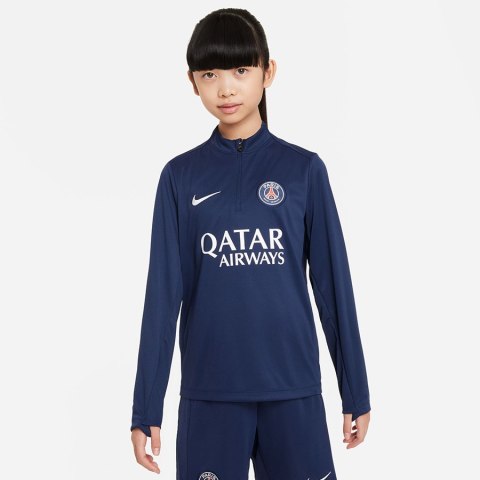Bluza Nike PSG DF Academy Pro Drill Top Jr FQ0029-411 S (128-137) granatowy Nike