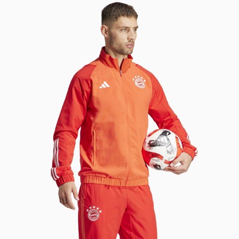 Bluza adidas FC Bayern Pre Jacket IN6314 czerwony M Adidas