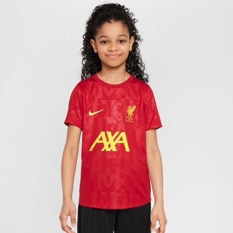 Koszulka Nike Liverpool FC Academy Pro SS Top Jr FQ0013-688 czerwony M (137-147) Nike