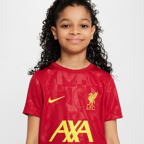Koszulka Nike Liverpool FC Academy Pro SS Top Jr FQ0013-688 czerwony M (137-147) Nike