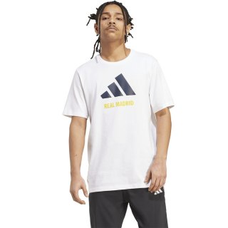 Koszulka adidas Real Madryt 24/25 Seasonal Graphic Tee JM2124 S biały Adidas