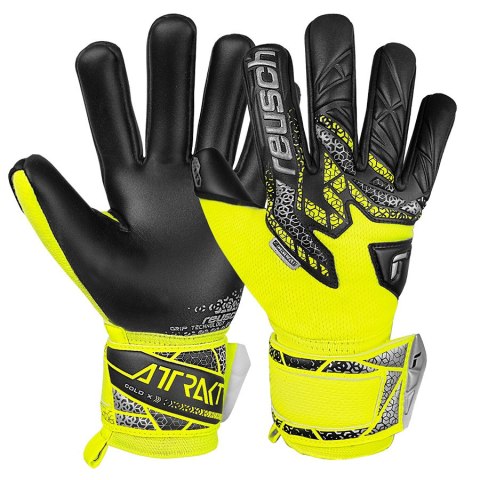 Rękawice Reusch Attrakt Freegel Gold X 55 72 955 2025 żółty 8 Reusch