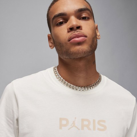 Koszulka Nike PSG SS Logo Tee FN5332-133 L beżowy Nike