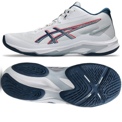 Buty Asics NETBURNER BALLISTIC FF MT 4 1051A090 101 42 1/2 biały Asics