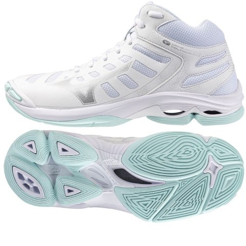 Buty Mizuno WAVE VOLTAGE 2 MID V1GC246545 40 1/2 biały Mizuno