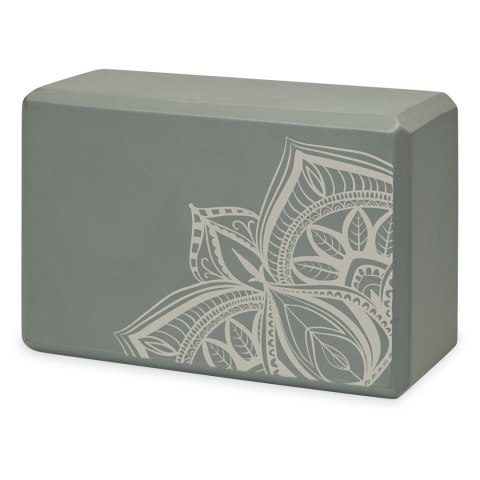 GAIAM ESSENTIALS KOSTKA DO JOGI Z PIANKI OLIVE POINT 65383 Gaiam