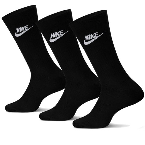 Skarpety Nike NSW Everyday Essential 3P DX5025-010 czarny 38-42 Nike