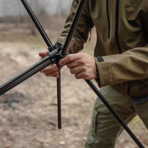 OFFLANDER DUŻE KRZESŁO TURYSTYCZNE KEMPINGOWE SKŁADANE OFFLANDER