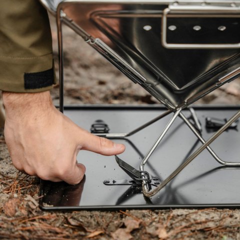 OFFLANDER DUŻY GRILL SKŁADANY KEMPINGOWY PRZENOŚNY OFFLANDER