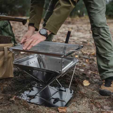 OFFLANDER DUŻY GRILL SKŁADANY KEMPINGOWY PRZENOŚNY OFFLANDER