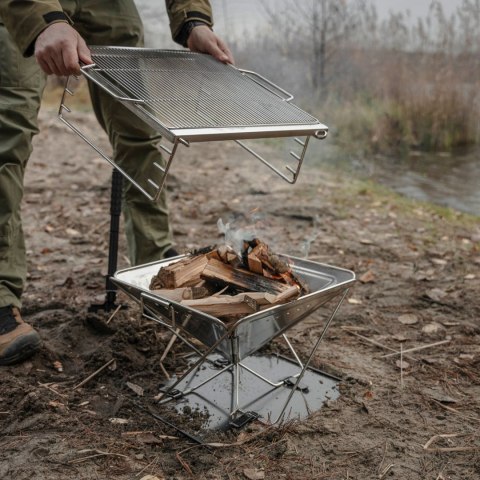 OFFLANDER DUŻY GRILL SKŁADANY KEMPINGOWY PRZENOŚNY OFFLANDER