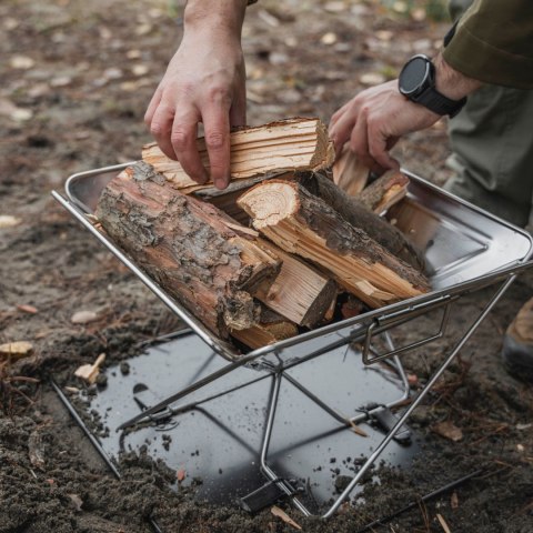 OFFLANDER DUŻY GRILL SKŁADANY KEMPINGOWY PRZENOŚNY OFFLANDER