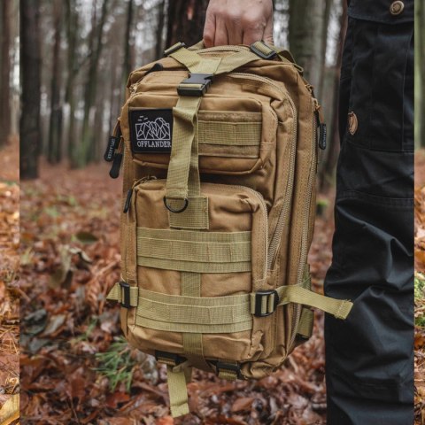 OFFLANDER PLECAK TURYSTYCZNY SURVIVAL 25L KHAKI OFFLANDER