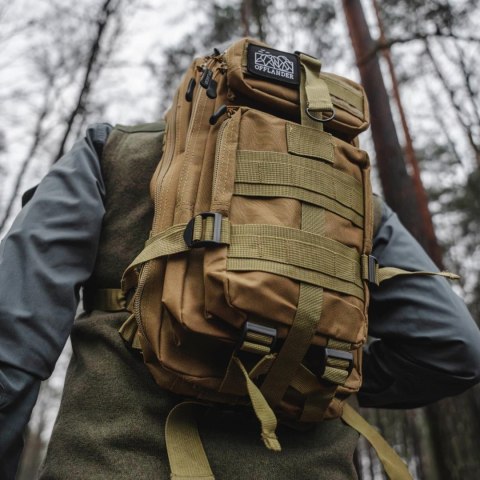 OFFLANDER PLECAK TURYSTYCZNY SURVIVAL 25L KHAKI OFFLANDER