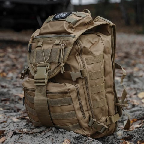 OFFLANDER PLECAK TURYSTYCZNY SURVIVAL HIKER 25L KHAKI OFFLANDER