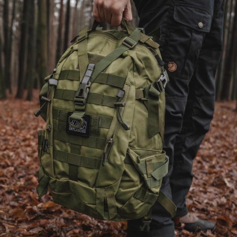 OFFLANDER PLECAK TURYSTYCZNY SURVIVAL TREKKER 25L ZIELONY OFFLANDER