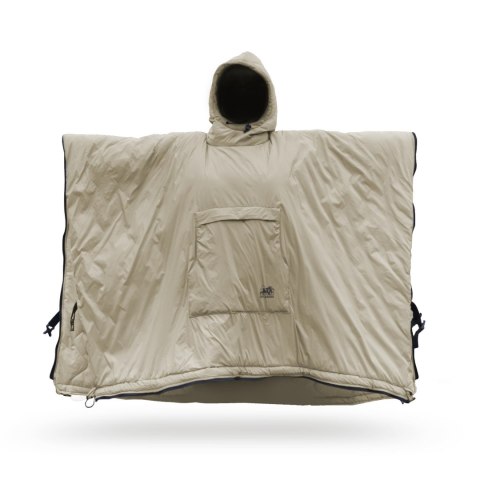 OFFLANDER PONCZO KEMPINGOWE OCIEPLANE WODOODPORNE KHAKI OFFLANDER