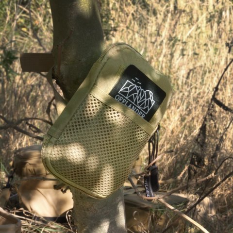 OFFLANDER SASZETKA TAKTYCZNA MOLLE Z RZEPEM NA DOKUMENTY KHAKI OFFLANDER
