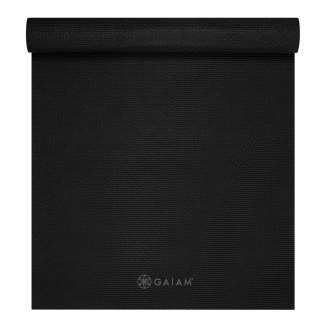 GAIAM MATA DO JOGI BLACK 6MM 65761 Gaiam