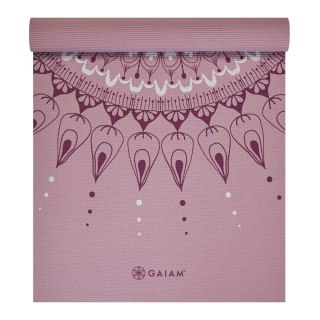GAIAM MATA DO JOGI HERE & NOW DUSTY ROSE 4MM 65272 Gaiam