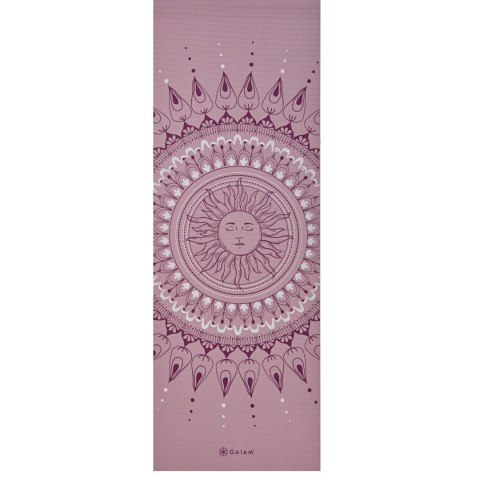 GAIAM MATA DO JOGI HERE & NOW DUSTY ROSE 4MM 65272 Gaiam