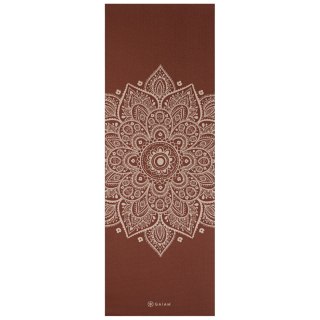 GAIAM MATA DO JOGI INTENSE RUST SUNDIAL FLOWER 5MM 65733 Gaiam