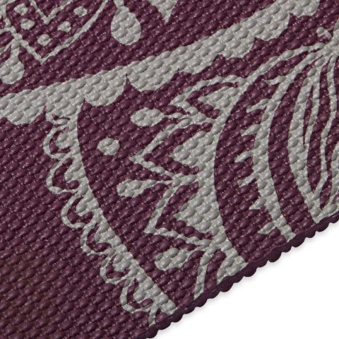 GAIAM MATA DO JOGI MIDNIGHT PLUM SUNDIAL FLOWER 5MM 65734 Gaiam