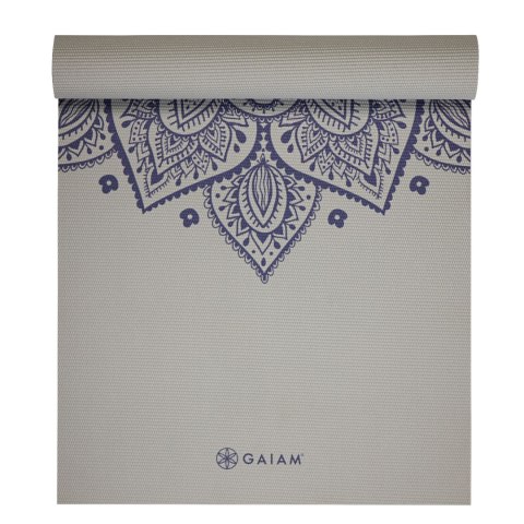 GAIAM MATA DO JOGI SUSTAINED GREY SUNDIAL FLOWER 5MM 65732 Gaiam
