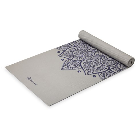 GAIAM MATA DO JOGI SUSTAINED GREY SUNDIAL FLOWER 5MM 65732 Gaiam