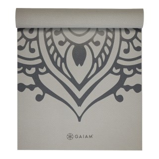 GAIAM MATA DO JOGI SUSTAINED GREY SUNDIAL LAYERS 5MM 65737 Gaiam