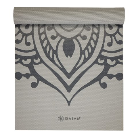 GAIAM MATA DO JOGI SUSTAINED GREY SUNDIAL LAYERS 5MM 65737 Gaiam
