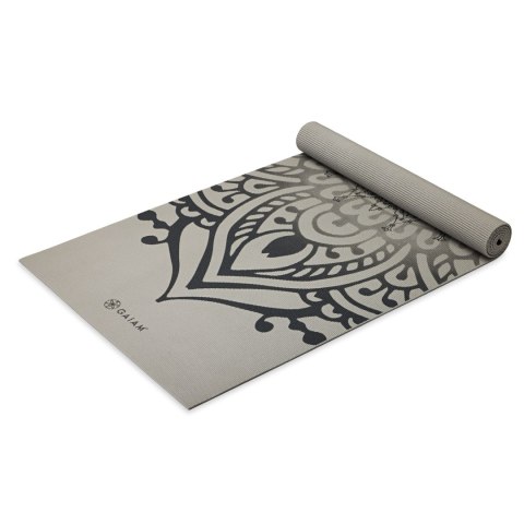 GAIAM MATA DO JOGI SUSTAINED GREY SUNDIAL LAYERS 5MM 65737 Gaiam