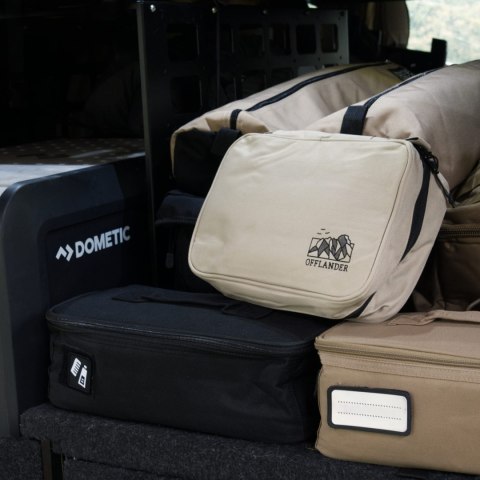 OFFLANDER ORGANIZER KOSMETYCZKA TURYSTYCZNA DO WIESZANIA KHAKI OFFLANDER