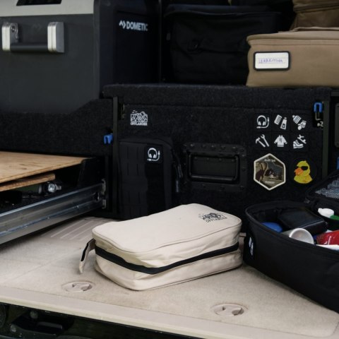OFFLANDER ORGANIZER KOSMETYCZKA TURYSTYCZNA DO WIESZANIA KHAKI OFFLANDER
