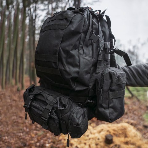OFFLANDER PLECAK TURYSTYCZNY SURVIVAL COMBO 38L CZARNY OFFLANDER