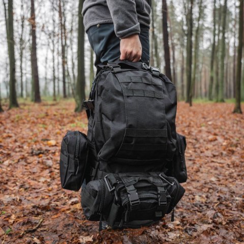 OFFLANDER PLECAK TURYSTYCZNY SURVIVAL COMBO 38L CZARNY OFFLANDER