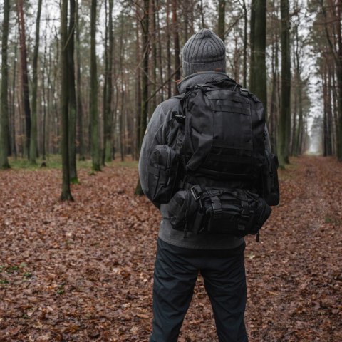 OFFLANDER PLECAK TURYSTYCZNY SURVIVAL COMBO 38L CZARNY OFFLANDER