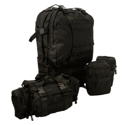 OFFLANDER PLECAK TURYSTYCZNY SURVIVAL COMBO 38L CZARNY OFFLANDER