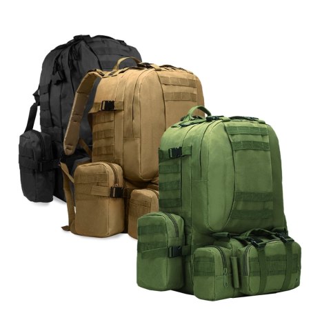 OFFLANDER PLECAK TURYSTYCZNY SURVIVAL COMBO 38L CZARNY OFFLANDER
