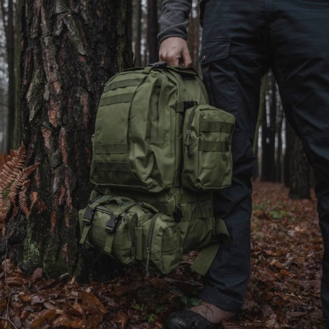 OFFLANDER PLECAK TURYSTYCZNY SURVIVAL COMBO 38L ZIELONY OFFLANDER