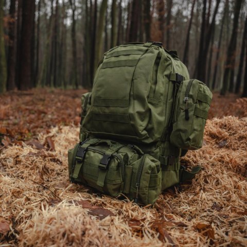 OFFLANDER PLECAK TURYSTYCZNY SURVIVAL COMBO 38L ZIELONY OFFLANDER