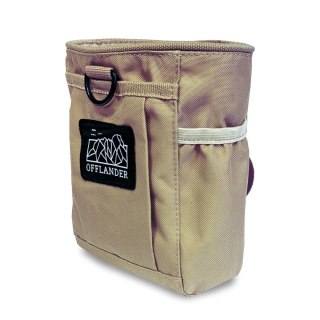 OFFLANDER SASZETKA TAKTYCZNA MOLLE Z RZEPEM OTWARTA KHAKI OFFLANDER