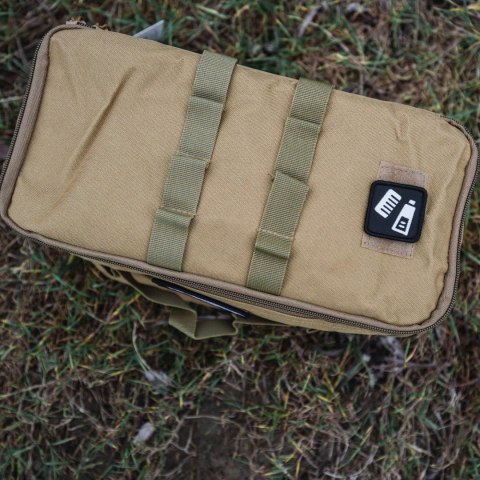 OFFLANDER TORBA KEMPINGOWA OFFROAD POZIOMA 10L KHAKI OFFLANDER