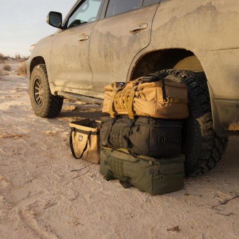 OFFLANDER TORBA PODRÓŻNA PLECAK 3W1 OFFROAD 54L KHAKI OFFLANDER