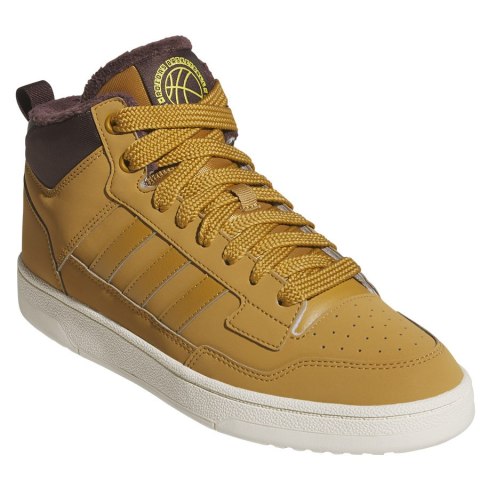 Buty adidas Rapid Court Mid Winterized JR0171 brązowy 42 Adidas