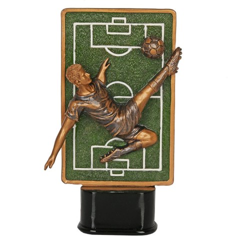 Statuetka piłka nożna RFST3056/BR/GN 23 cm multikolor Tryumf